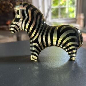 Abraham Palatnik Vintage lucite Zebra